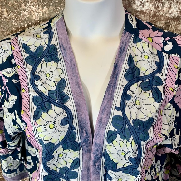 🆕 Soft Surroundings Floral Kimono - Picture 4 of 7
